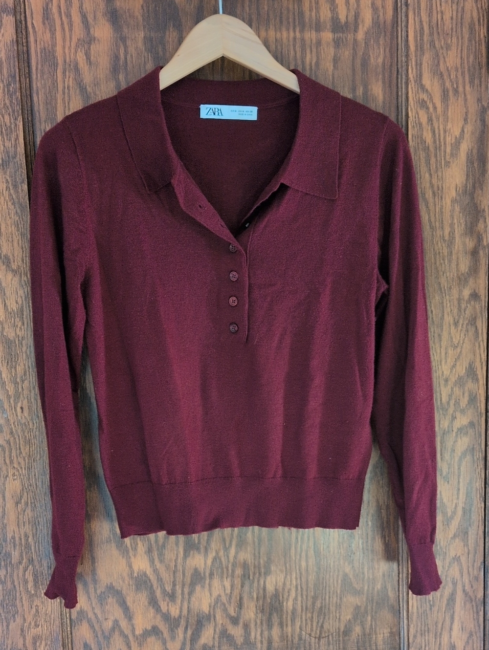 Wool Blend Polo